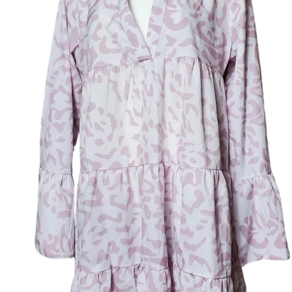 Made with Love Ruffle Swing Dress NWT S